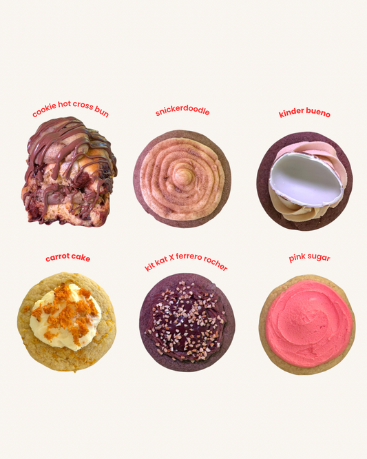 Easter 6 Pack (Soft Baked cookies)